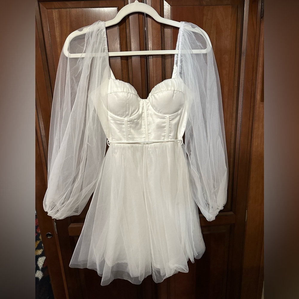 White Mini Dress